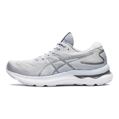 Кроссовки для марафона Gel-Nimbus 24, удобные, низкие, женские, цвет Mist-Gray, 1012B201-021