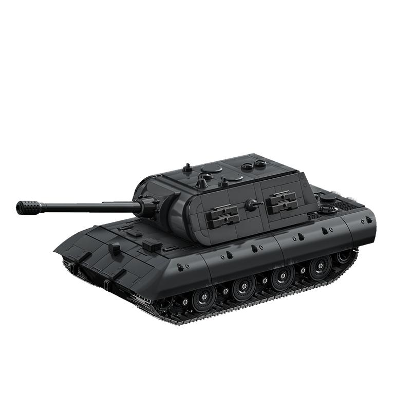 Тяжелый танк E-100 Танк Леопард Тип G Строительные блоки MOC Игрушка Серия творческих игрушек Модель танка Набор для сборки своими руками Подарок на день рождения