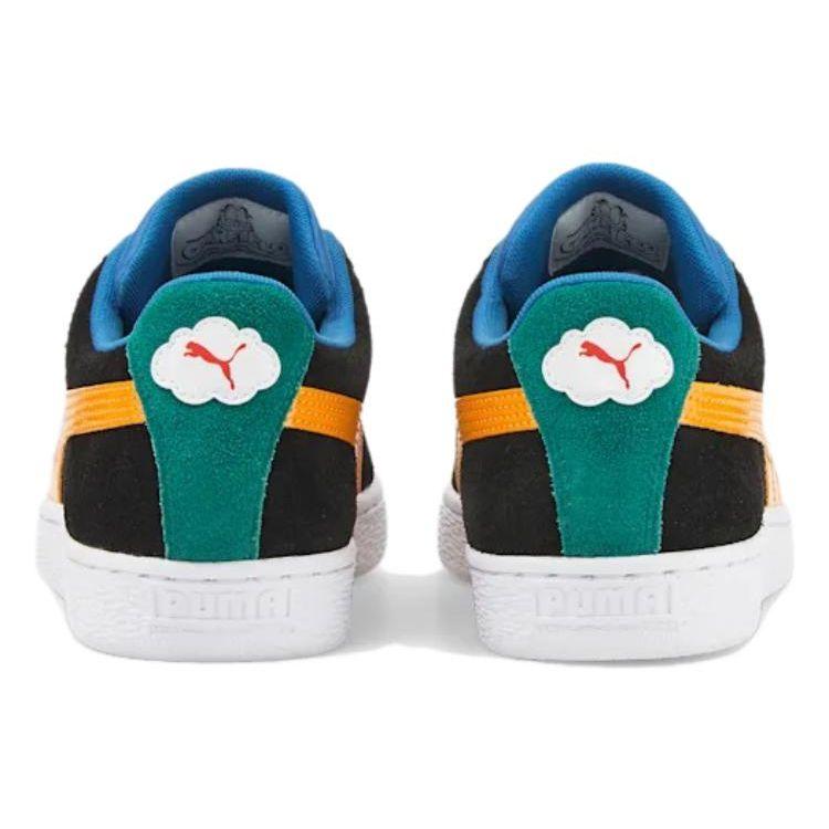 Puma Garfield x Suede Унисекс Темный Чеддер Календула Вальярта Блю 384182-01