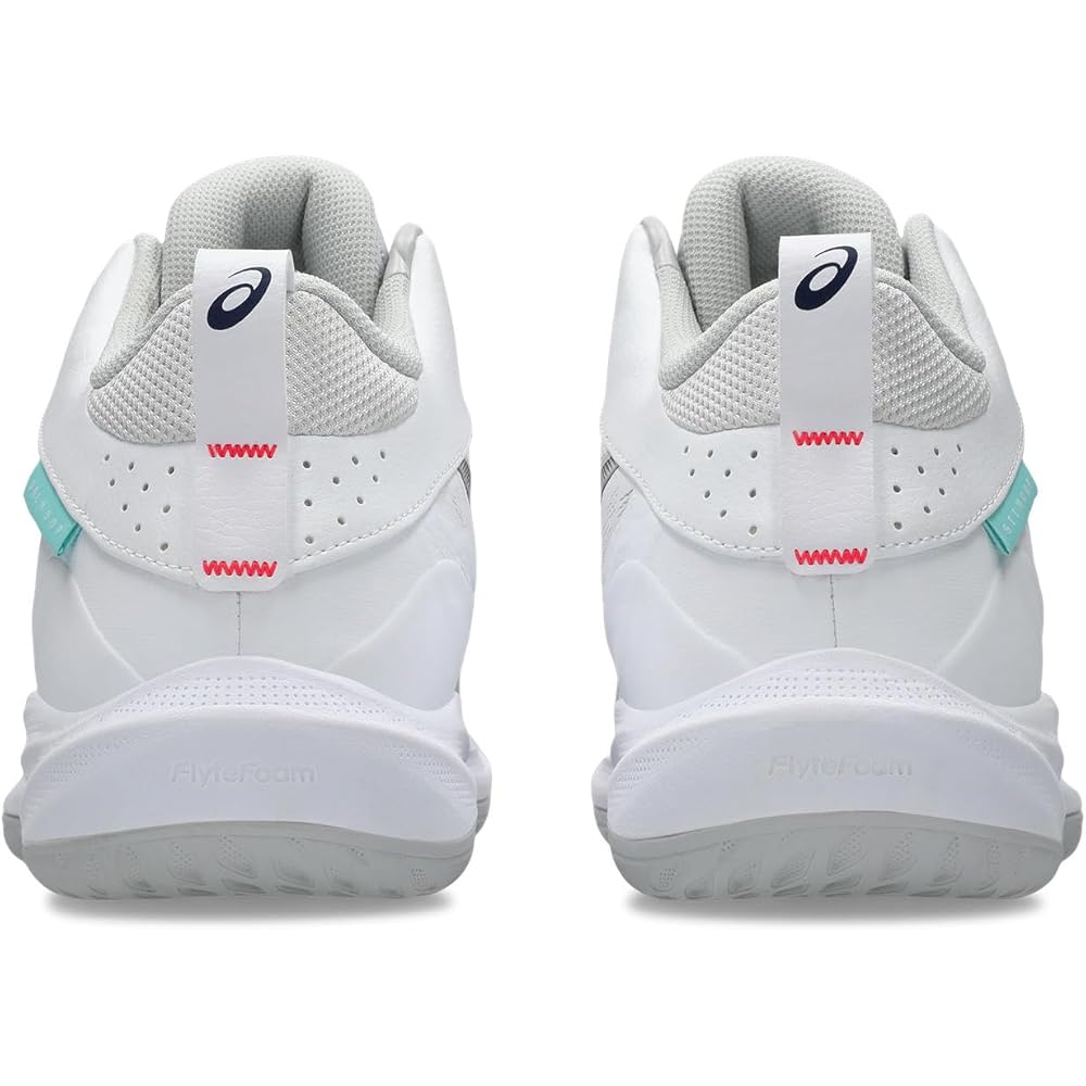 Asics GELHOOP V17 Unisex Basketball Shoes White Blue 25.5 cm 4E Width