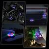 4Pcs RGB LED Warning Light Flashing Mode Electric Vehicle Led Rear Light  Night Riding