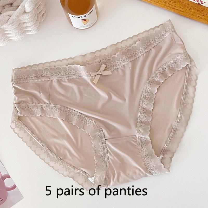 Bare Sense Ice Silk женские трусики тонкие быстросохнущие дышащие трусики средней талии для девочек Sweet Pure Desire, приятные для кожи бесшовные трусики лето