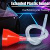 1Pcs Universal Oil Funnel Plastic Filling Funnels  Car Motorcycle Engine Gasoline Oil