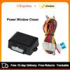 12V Universal Auto Power Window Control Window Open Closer Module for 4 Door Cars Power Window Closer with Wire Harness