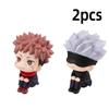 10 см Аниме Фигурка Jujutsu Kaisen Юдзи Итадори Годзё Сатору Фусигуро Мегуми Кугисаки Милая Игрушка ПВХ Модель Фигурка Действия Подарки для Детей