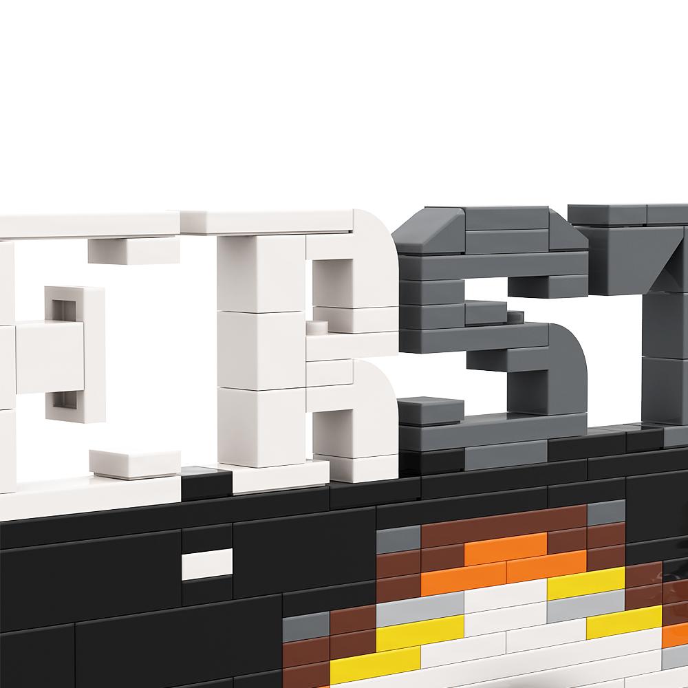 Gobricks MOC Interstellar black hole Creative painting Building Block Educational ToysFor Children Birthday Gift Brick Game