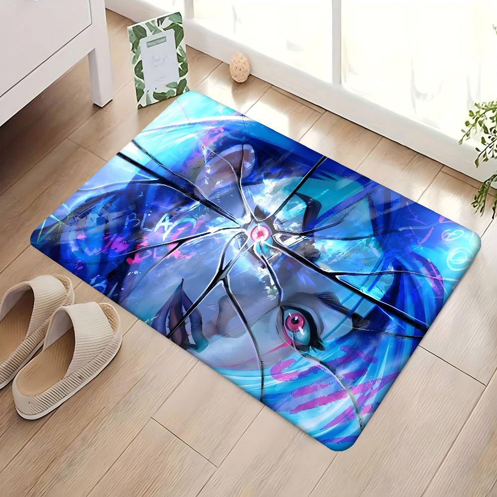 1 шт. Аниме J-Jinx Игра Кухонный коврик Детская комната Спальня Украшение Балкон Противоскользящий Дверной коврик Гостиная Альфомбра