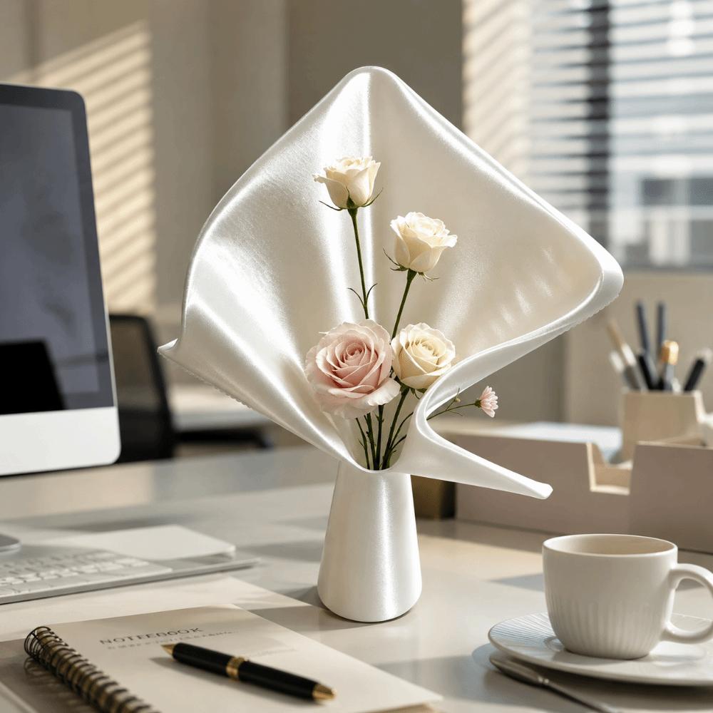 3D Printing Desktop Ornament Creative Flower Display Container Flower Bouquet Vase Table