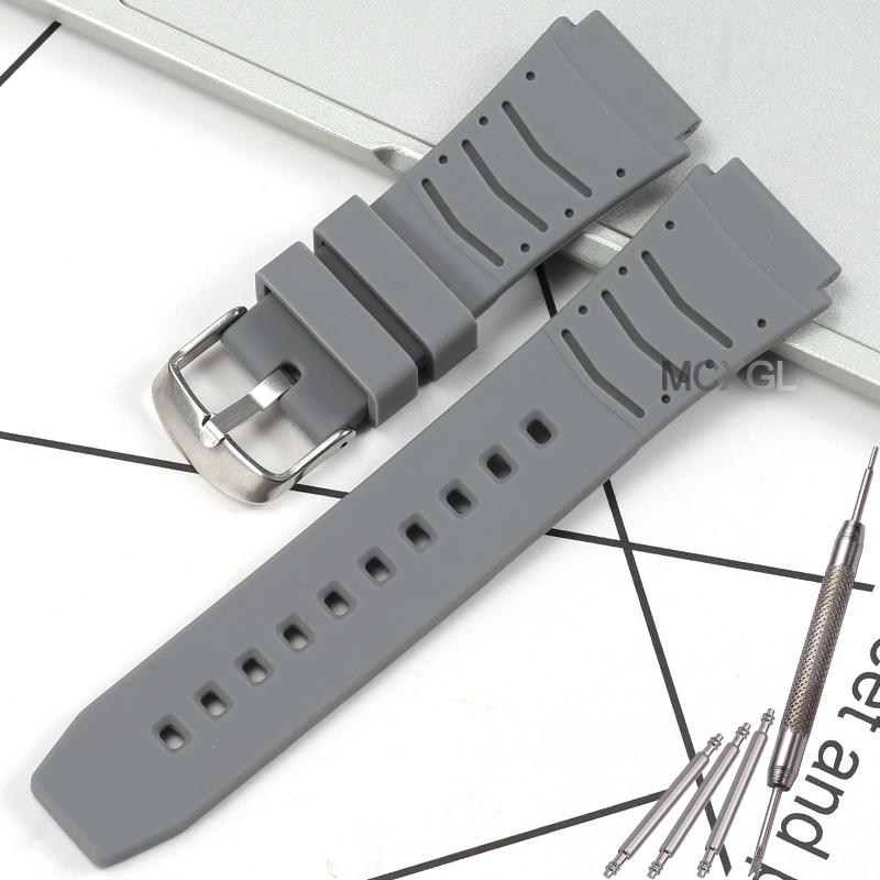 Мужской силиконовый ремешок для часов, замена, подходит для Casio PRG-80 PAG-80 PRW-1000 PRW-1100, резиновые ремешки для часов, браслет