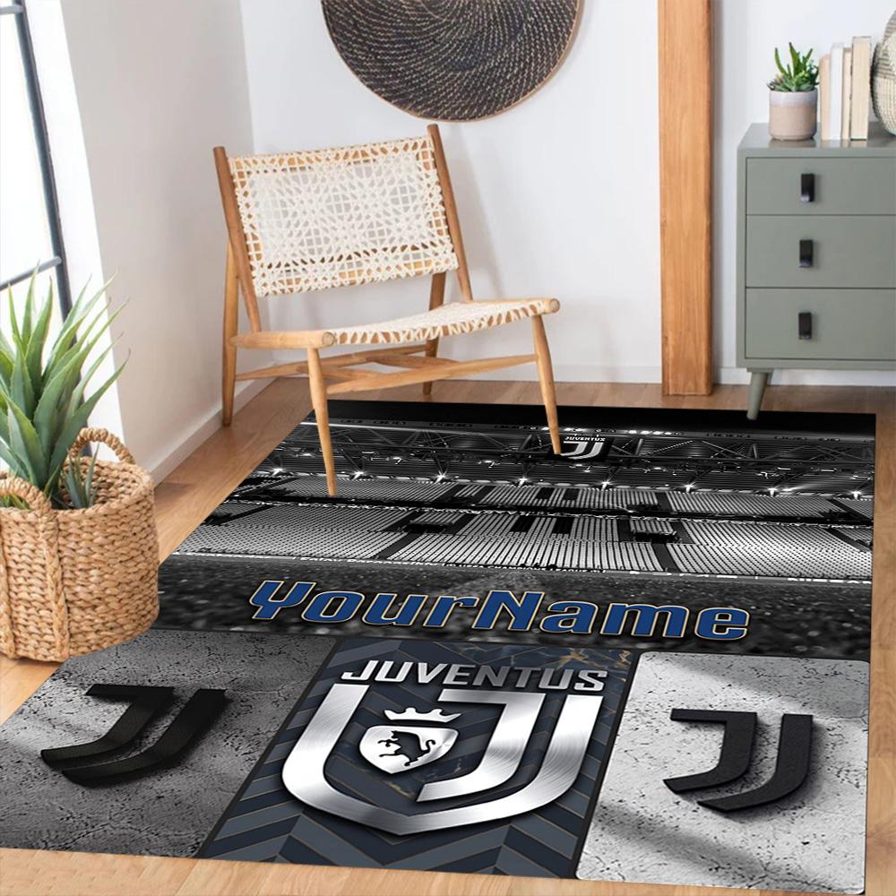 Juventus Customize Your Name Floor Rug Office Rug Design for Living Rooms Dormitory Study room Foyer Antislip Carpet Office home decor