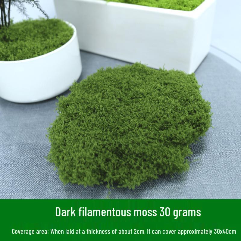Artificial Moss Turf and Rockery Stones for Horticulture, Landscaping, and Bonsai Decor