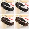 Synthetic Fishbone Braid Headband Fashion Women Hair Hoop Twisted Wig Headband  Women Gift