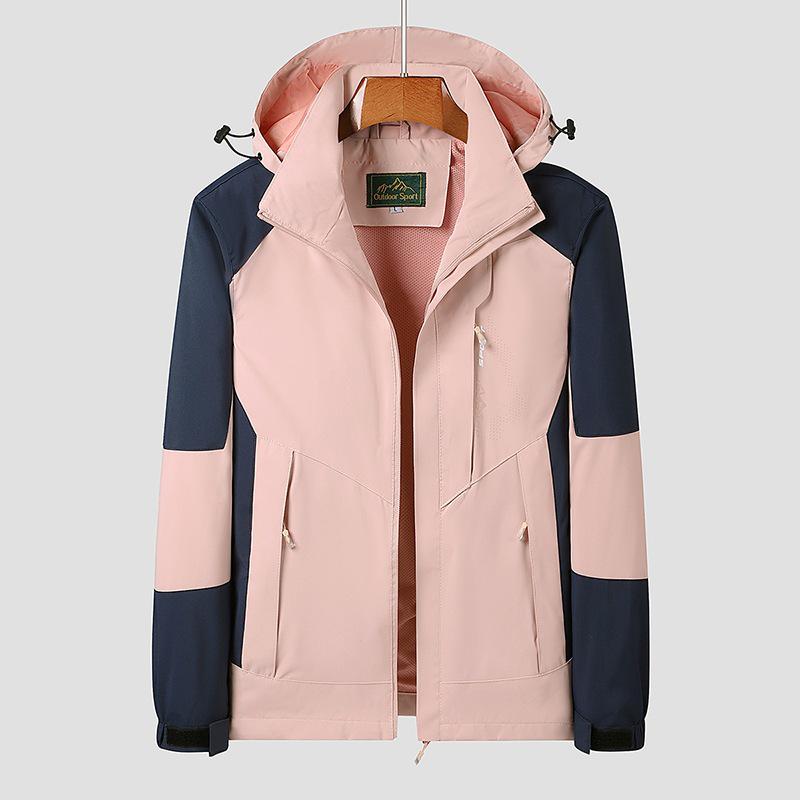 Унисекс водонепроницаемая ветрозащитная дождевик для весны/осени - Легкая куртка для активного отдыха, путешествий и альпинизма