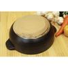 Living Earthenware Pot No. 8, 30cm, for 3-4 people, boil-over resistant, perfect for rice and banquets