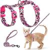 BEAUTYZOO Комплект шлейки и поводка для кошек, защита от побега для прогулок, мягкие регулируемые жилеты-шлейки для котят, маленьких, средних и больших кошек, легкий контроль