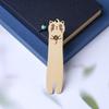 Retro Solid Wood Cat Bookmark Gift Box - Exquisite Literary Cartoon Design