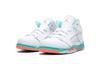 Kids' Sneakers Jordan 5 Retro Light Aqua (TD) White/Crimson Pulse-Light Aqua-Black