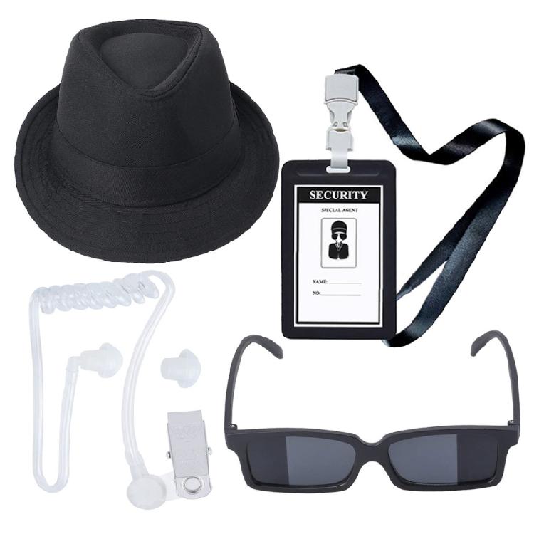 Аксессуары для костюма Секретного Охранника Костюм Секретной Службы Косплей Игрушка для Хэллоуина Маскарад Косплей