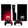 Мультяшные наклейки для консоли и контроллера PS5 Slim: Различные стили Человека-паука