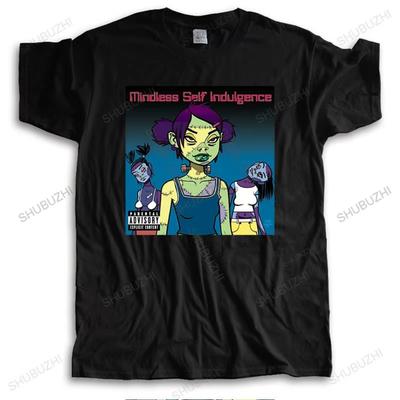 Летняя футболка высокого качества с коротким рукавом FRANKENSTEIN GIRLST Футболка Msi Mindless Self Indulgence Мужская Женская С круглым вырезом Хлопковая
