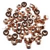 50pcs M8 Copper Exhaust Nuts for Turbocharger Manifold with Wrench Size 13