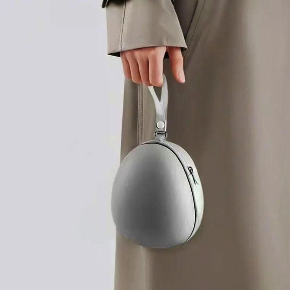 Colorful Memory Foam Neck Pillow Bag PU Nap Pillow Storage Box U-Shaped Neck Pillow Bag Travel Use