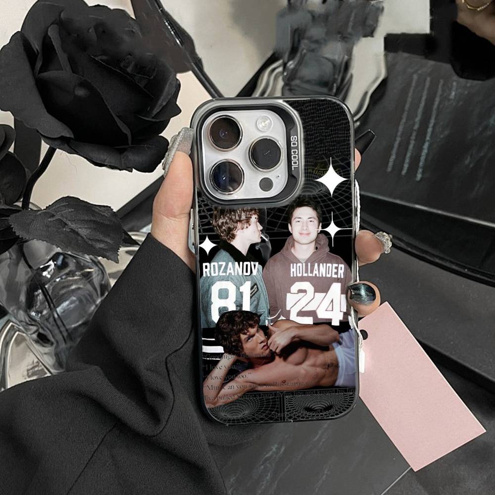 Чехол для телефона P-Heated-Rivalry Storrie для iPhone17, 16,15,14,13,12 Pro Max Черный Конфетный Матовый Ударопрочный Чехол