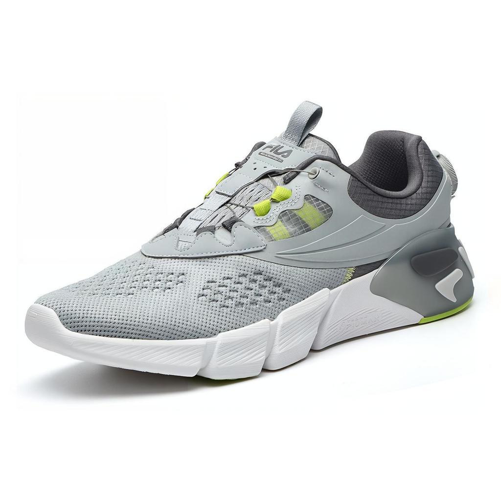 Fila Mind Bender 2 BOA Ткань ТПУ Удобные Фитнес Низкие Кроссовки Мужские кроссовки Высококонтрастный-Серый A12M142120FHR