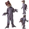 Bolalar Yura davri dunyosi Spinozavr Dinozavr Kostyumi Halloween Kospley Kiyimlar To'plami
