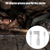 Industrial Grease Needle Nozzle Set with Dispenser and Covers for Efficient Lubrication Mechanical Fittings Repair Shops