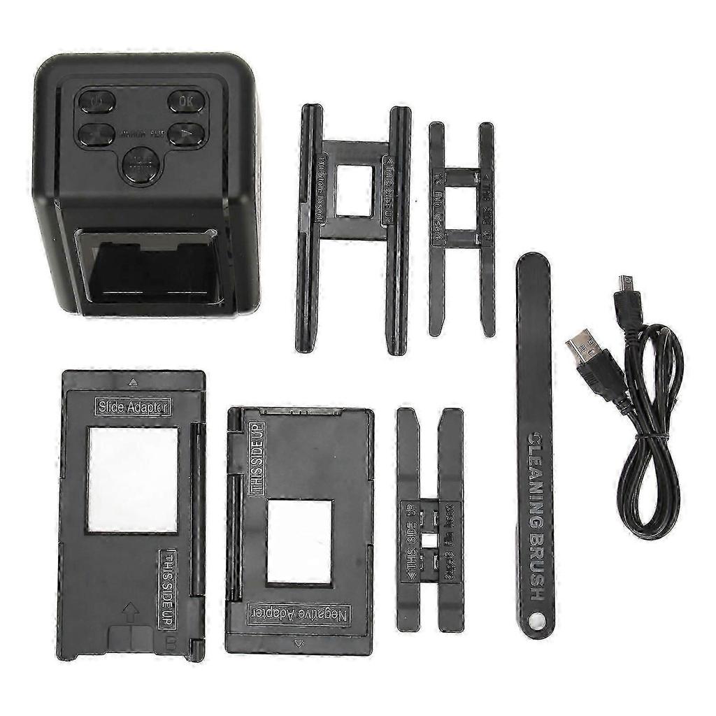 Film Slide Scanner Convert 135 126 110 Films Slides to Negatives Color Black White JPG Photos 22MP with 2.0in LCD Screen