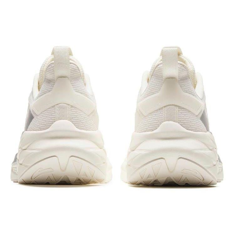 Anta Lingfeng Shock Absorption Rebound Lightweight Breathable Low-Top Running Shoes Men Sneakers White Gray 912425502-1
