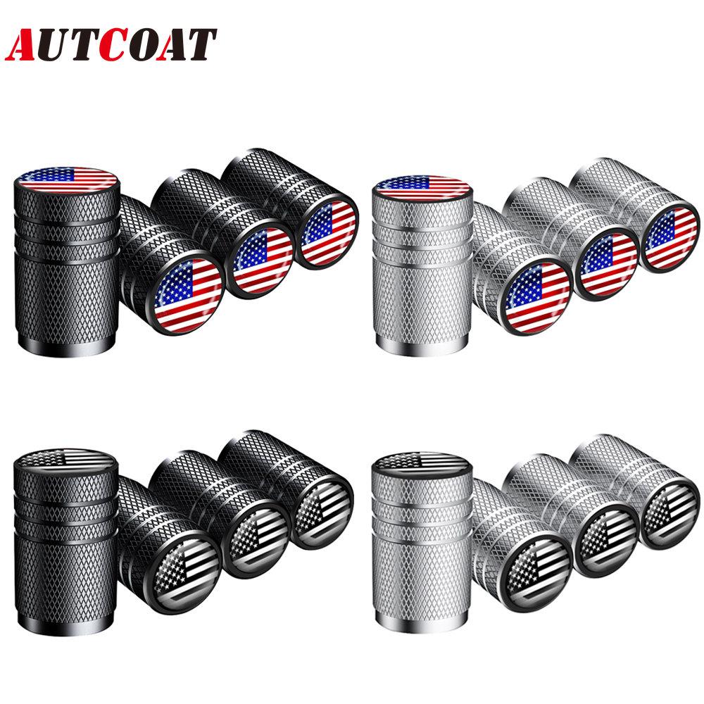 American Flag Tire Valve Caps Aluminum Car Dustproof Caps Tire Wheel Stem Air Valve Caps for Car Truck Motorcycle Bike Bicycle Stem Caps1