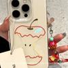 Cute Apple Core Compatible with iPhone 16 Pro Max Case 11 Compatible with Apple 14 Anime iPhone XR/X