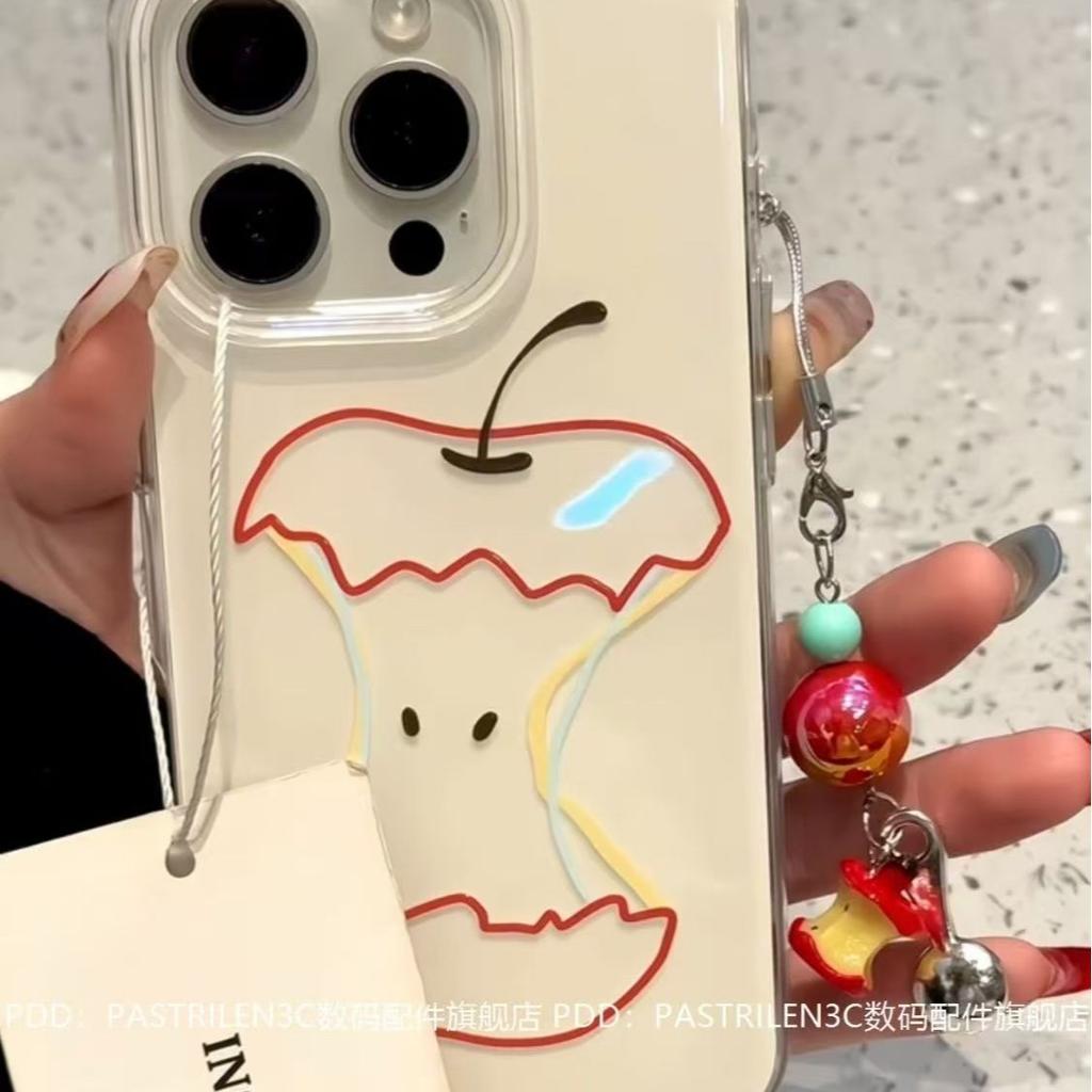 Cute Apple Core Compatible with iPhone 16 Pro Max Case 11 Compatible with Apple 14 Anime iPhone XR/X