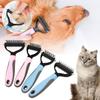 Professional Pet Deshedding Brush Dog Hair Remover Pet Fur Knot Cutter Puppy Cat Comb Brushes Dogs Grooming Shedding Supplies