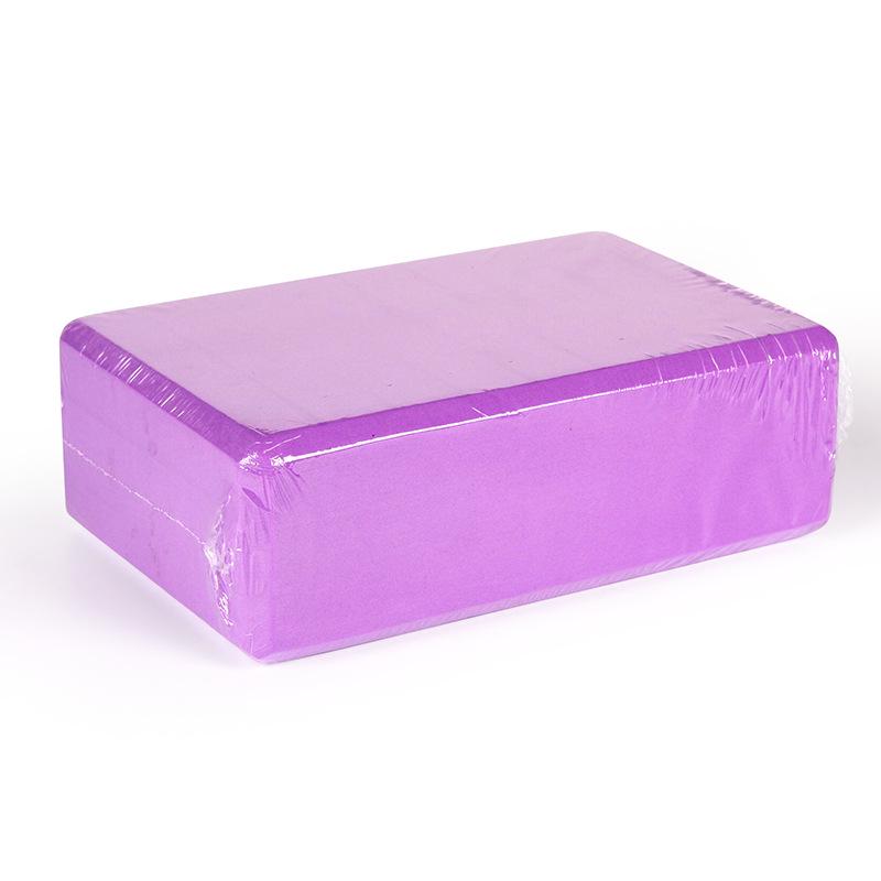 Bodybuilding Equipment Men Women Gym Fitness EVA Yoga Block Colorful Foam Block Brick for Exercise Workout Training