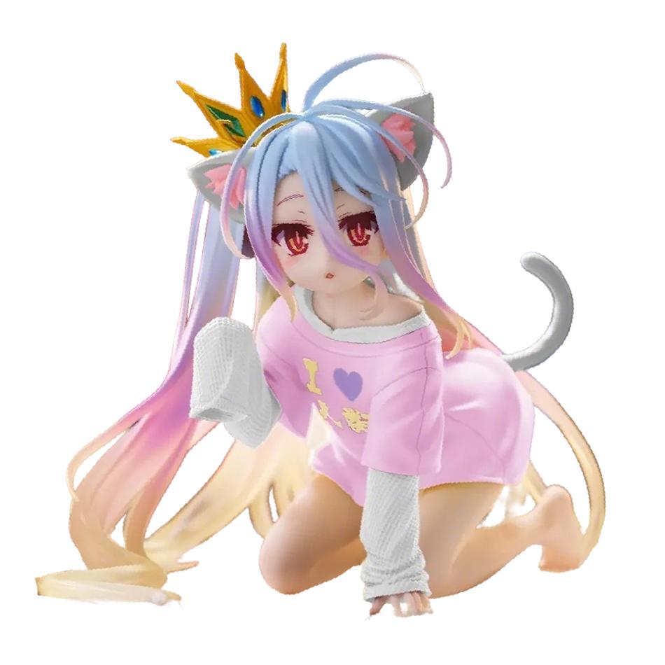 Новая 13СМ Аниме NGNL No Game No Life Фигурка Белая Аниме ПВХ Аниме Фигурки Экшн Модель Коллекция Украшение Аниме Модель Игрушка Подарок