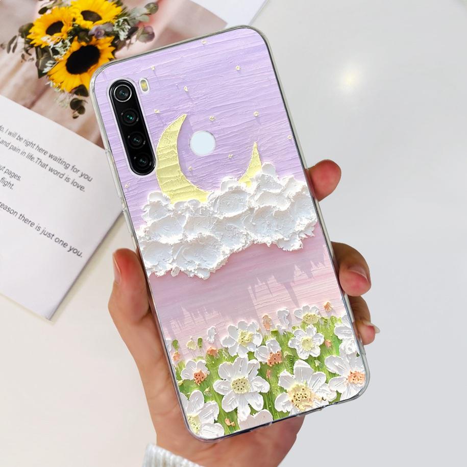 Для чехла Xiaomi Redmi Note 8T Note 8 2021 Чехол Популярный Мраморный Прозрачный Силиконовый Мягкий Funda Для Xiaomi Redmi Note 8 Pro Note8 Coque