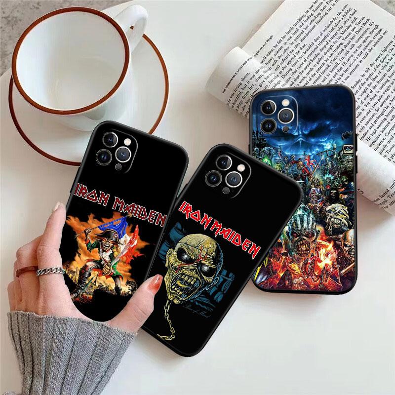 I-Irons Rock M-Maidens Case for Samsung A11 A12 A13 A15 A52S A53 A55 A56 A70 A71 A72 A73 F06 F16 F56 S10 Plus S10e