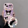 Цепочка-держатель для телефона Hello Kitty Kuromi Чехол для Xiaomi Redmi Note 15 5G 15C 15 14C 13C Note 14 13 12 Pro Plus 5G Pochacco Чехол