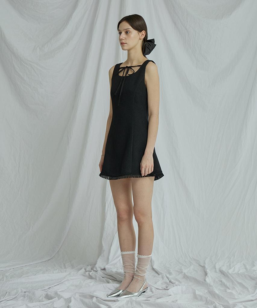 Мини-платье ITOV SEOUL с кисточками