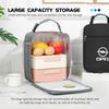 AAAYQ1 Insulated Lunch Bag Thermal Storage Bento Box Cooler Tote Bag For Opel Vectra Zafira Meriva Mokka Grandland Vivaro Antara