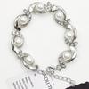 European-American Creative Diamond Pearl Bangle Bracelet