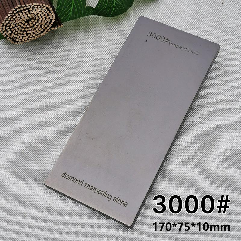 Алмазный точильный камень Точилка для ножей Твердое основание Нескользящий Зернистость 80-3000# Алмазные инструменты Тонкая шлифовка Водный камень 230*80мм