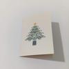 Colorful 3D Christmas Tree Card Hollow Out Xmas Invitation Card Christmas Greeting Card  New Year