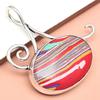 Pendant Turtella Jasper Gemstone Gift For Her Silver Jewelry 2.25"