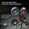 Motherboards Inductor Tester Board with Indicators Light, Double Power Support, and Phone Repair Diagnostic Use Inductance Detector