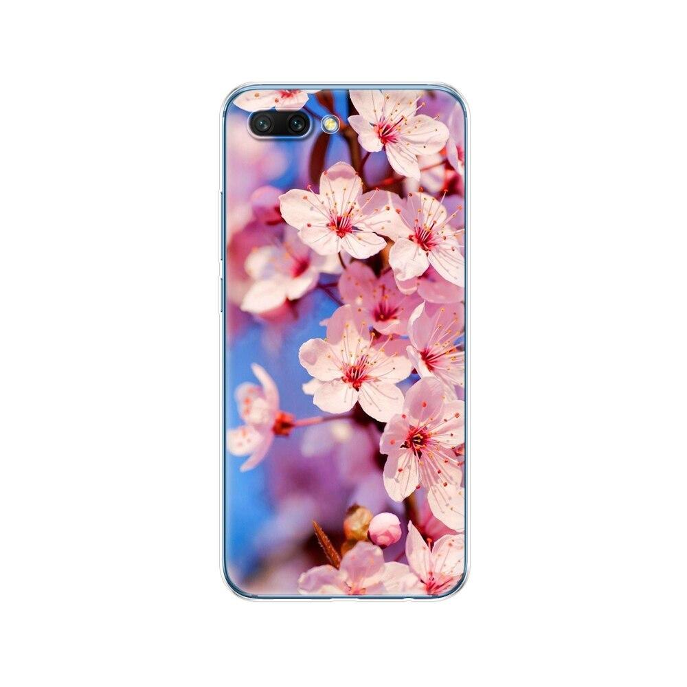 Мягкий силиконовый чехол из ТПУ для huawei Honor 10, задняя крышка, чехол для телефона Honor10, чехол Etui, полная защитная картина на 360°