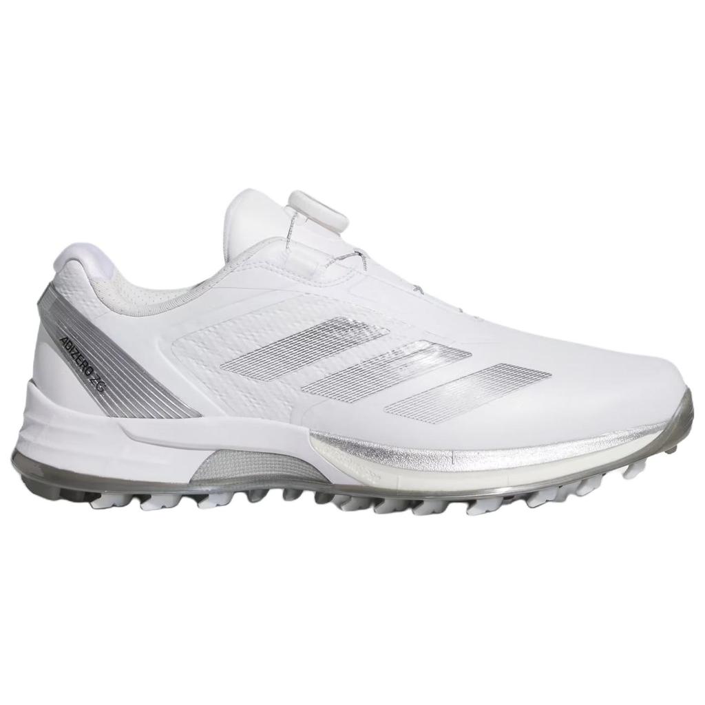 Adidas Мужские кроссовки для гольфа Adizero ZG, белые/серые, JS1766